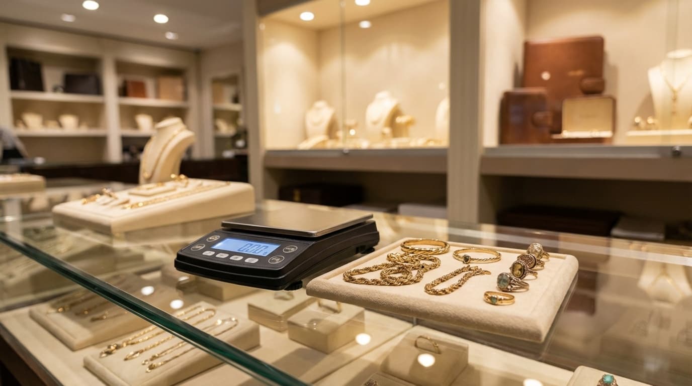 Gouden sieraden en munten